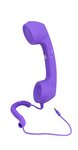 телефонная ретро-трубка Purple