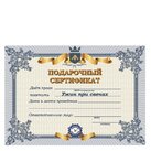 Подарочный сертификат (формат А5)