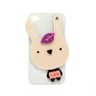 Чехол для iPhone4 "Rabbit white"