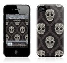 Чехол для iPhone 4,4S Gelaskins "Skull Damask" фото 0