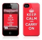 Чехол для iPhone 4,4S Gelaskins "Keep Calm" фото