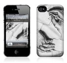 Чехол для iPhone 4,4S Gelaskins "Drawing Hands" фото 0